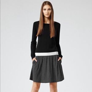 𝅺euc Reiss Houston wool sweater dress US size 8